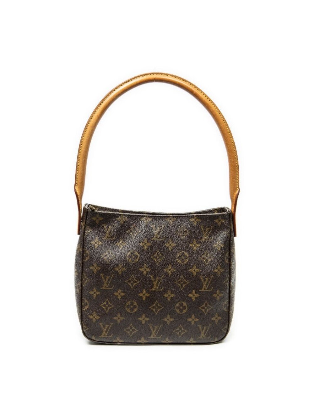 Louis Vuitton Looping Brown Monogram Canvas Shoulder Bag